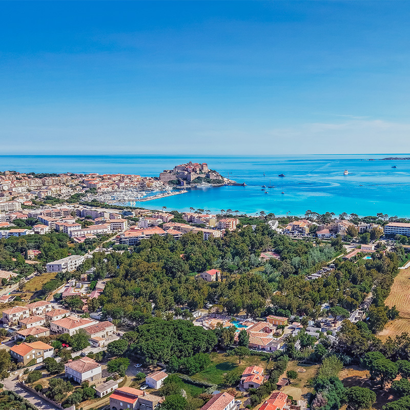 camping bord mer calvi