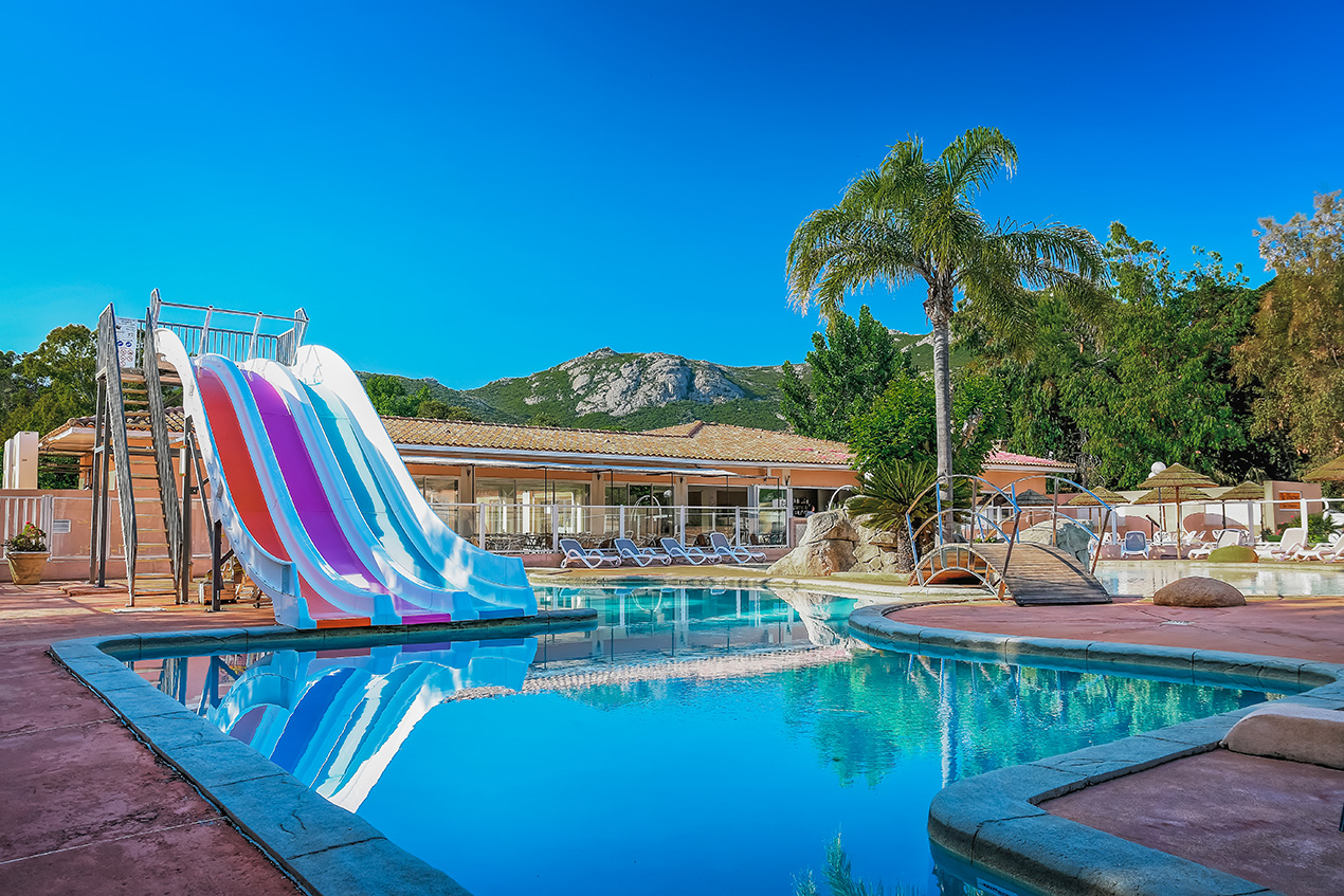 notre camping avec parc aquatique en corse