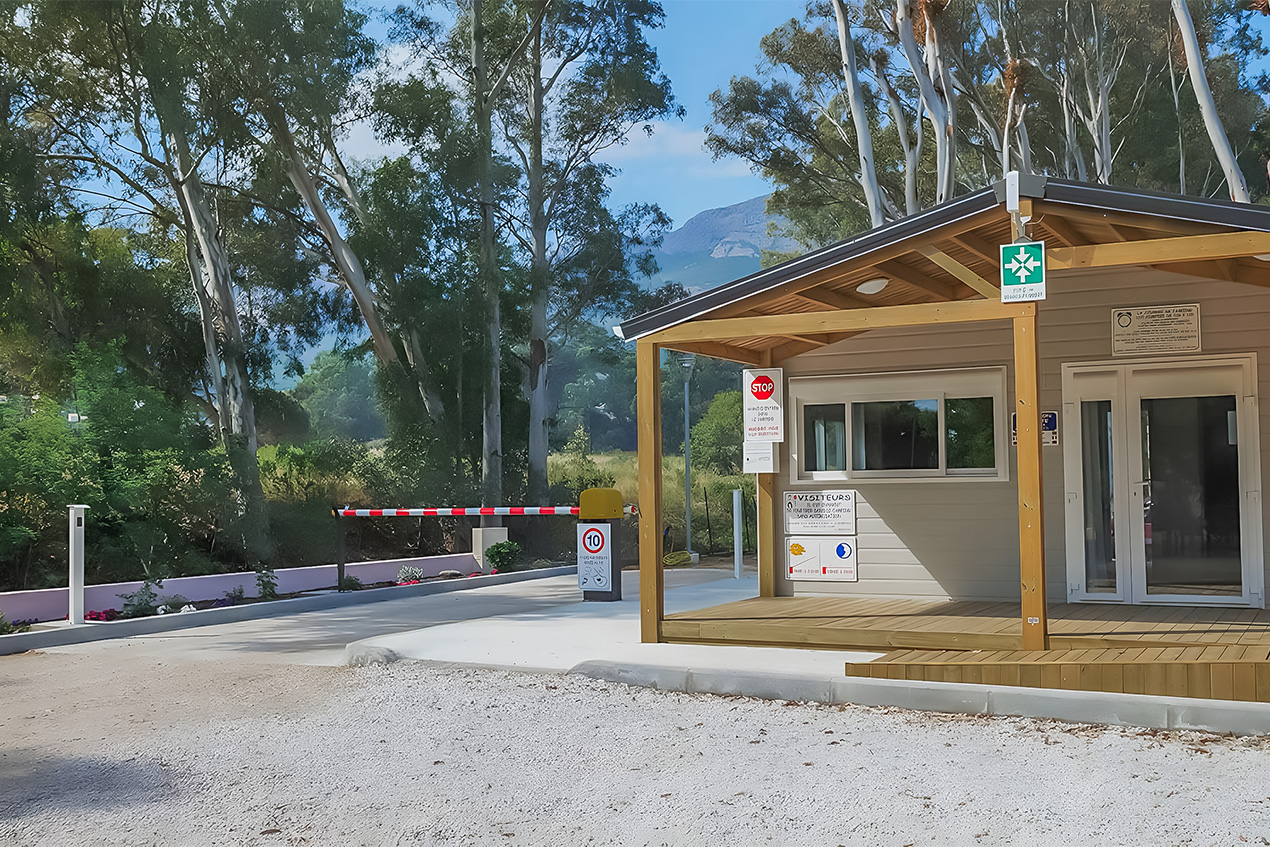 reception du camping